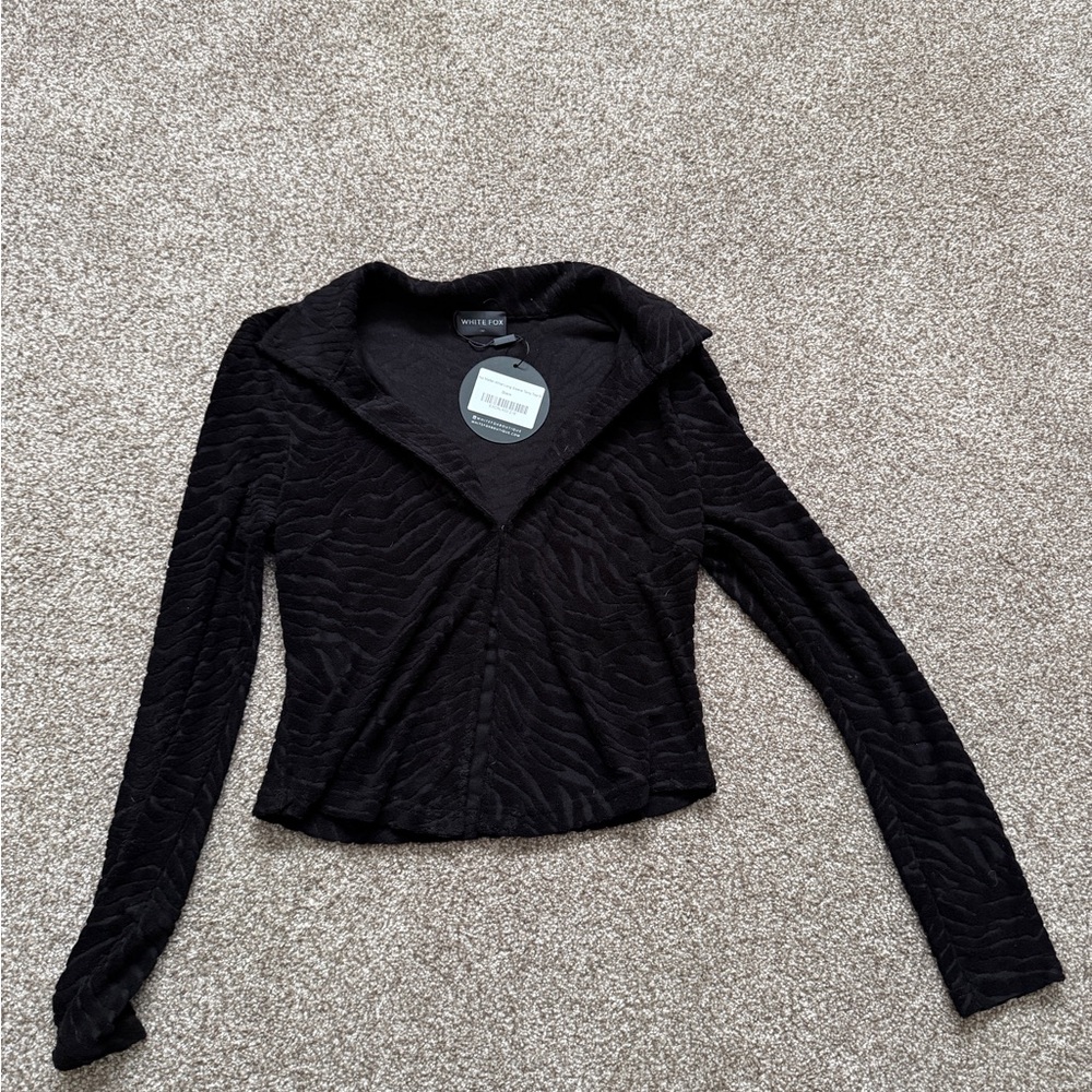 White Fox Top NWT